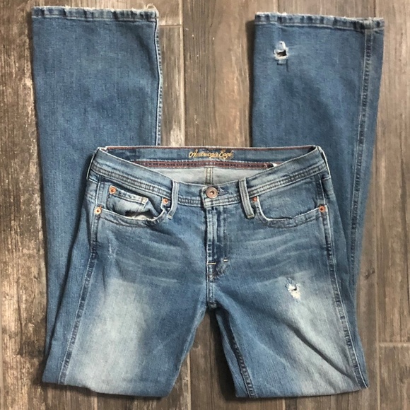 American Eagle Stretch Skinny Flare Jeans - Picture 1 of 8